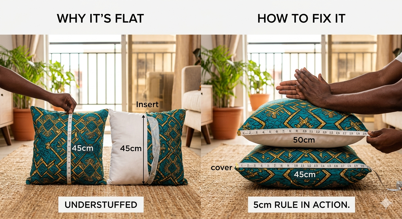Why Your Sofa Pillows Keep Looking Flat (And How to Fix It)